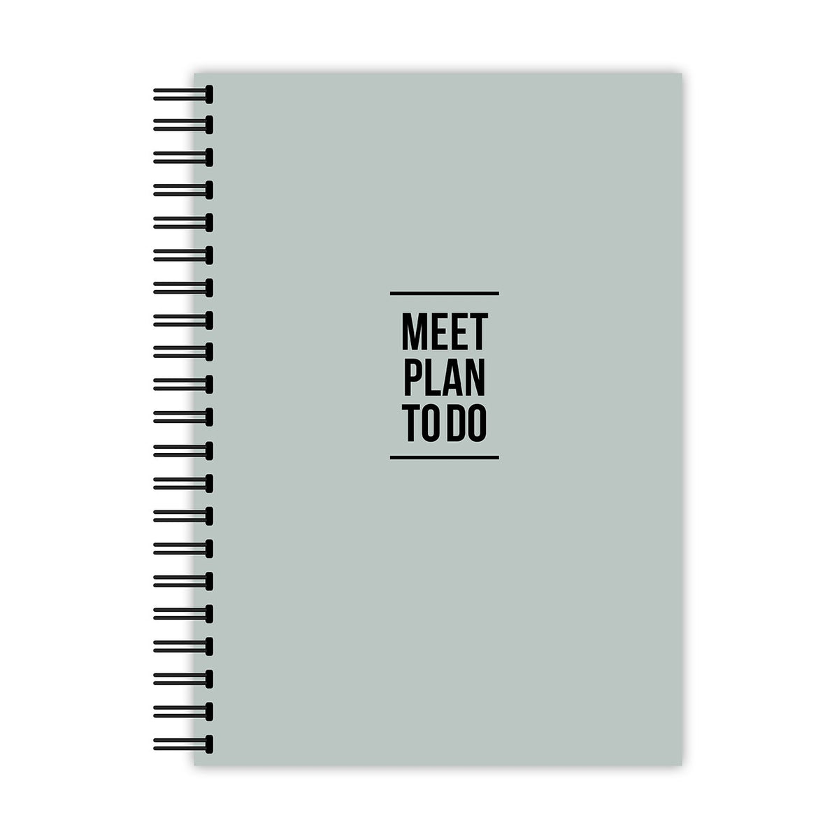 Notebook Meet Plan To Do, per 3 stuks