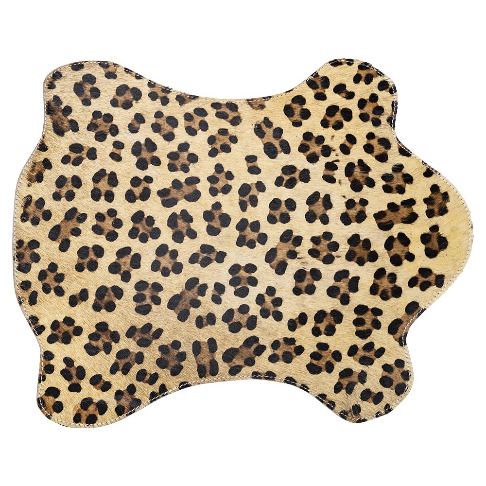 *placemat koevorm luipaard 30x48cm*