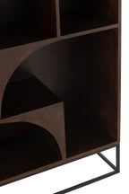J-Line Rek Mode Mango Hout/Mdf Bruin