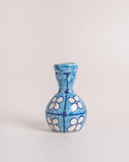Handgeschilderde keramische vaas - Set van 3, 10 cm hoog