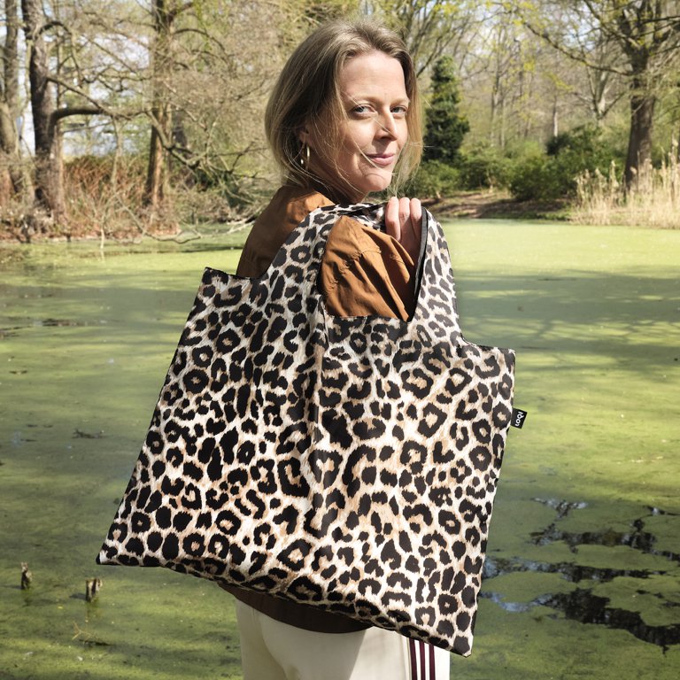 Loqi Bag Large - Leopard Dusk gerecycled
