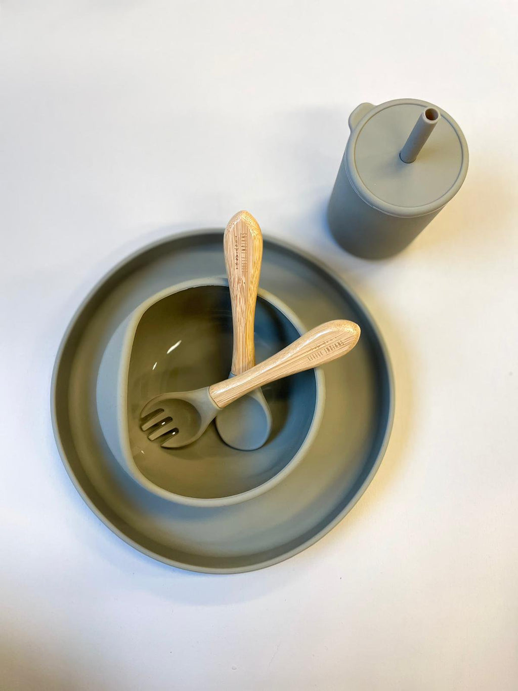Siliconen Beker - Soft Green