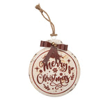 Kerstdecoratie Beeld 30x4x37 cm Wit Metaal