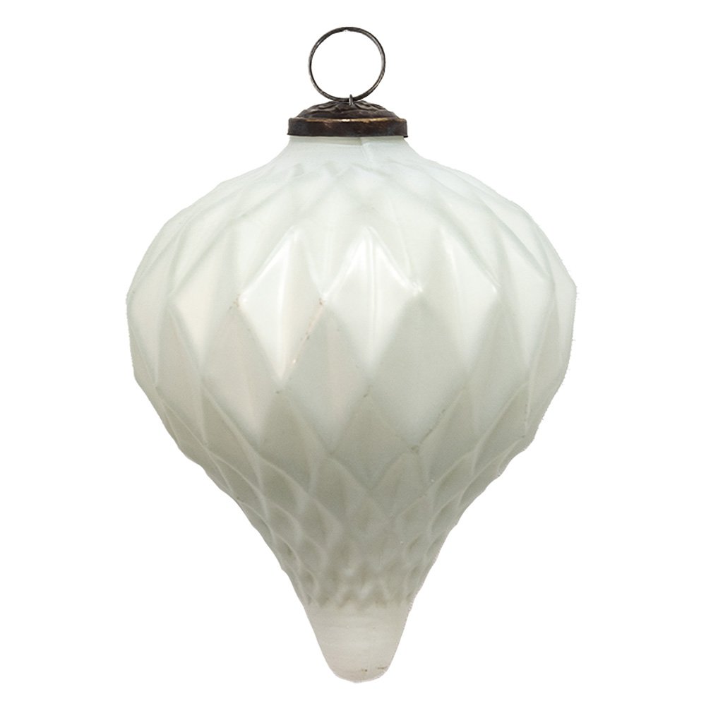 Kerstbal Ø 13 cm met Glas Kerstdecoratie