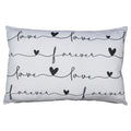 Hartje kussen forever love 40x60cm*