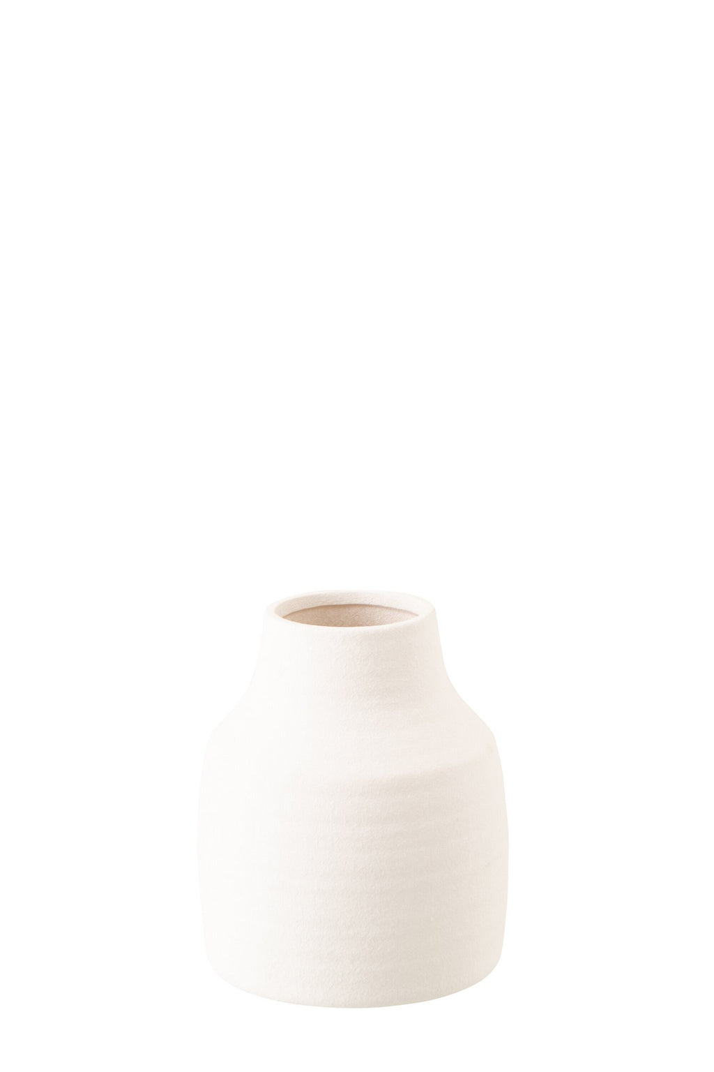 J-Line vaas Ruby - steengoed - wit