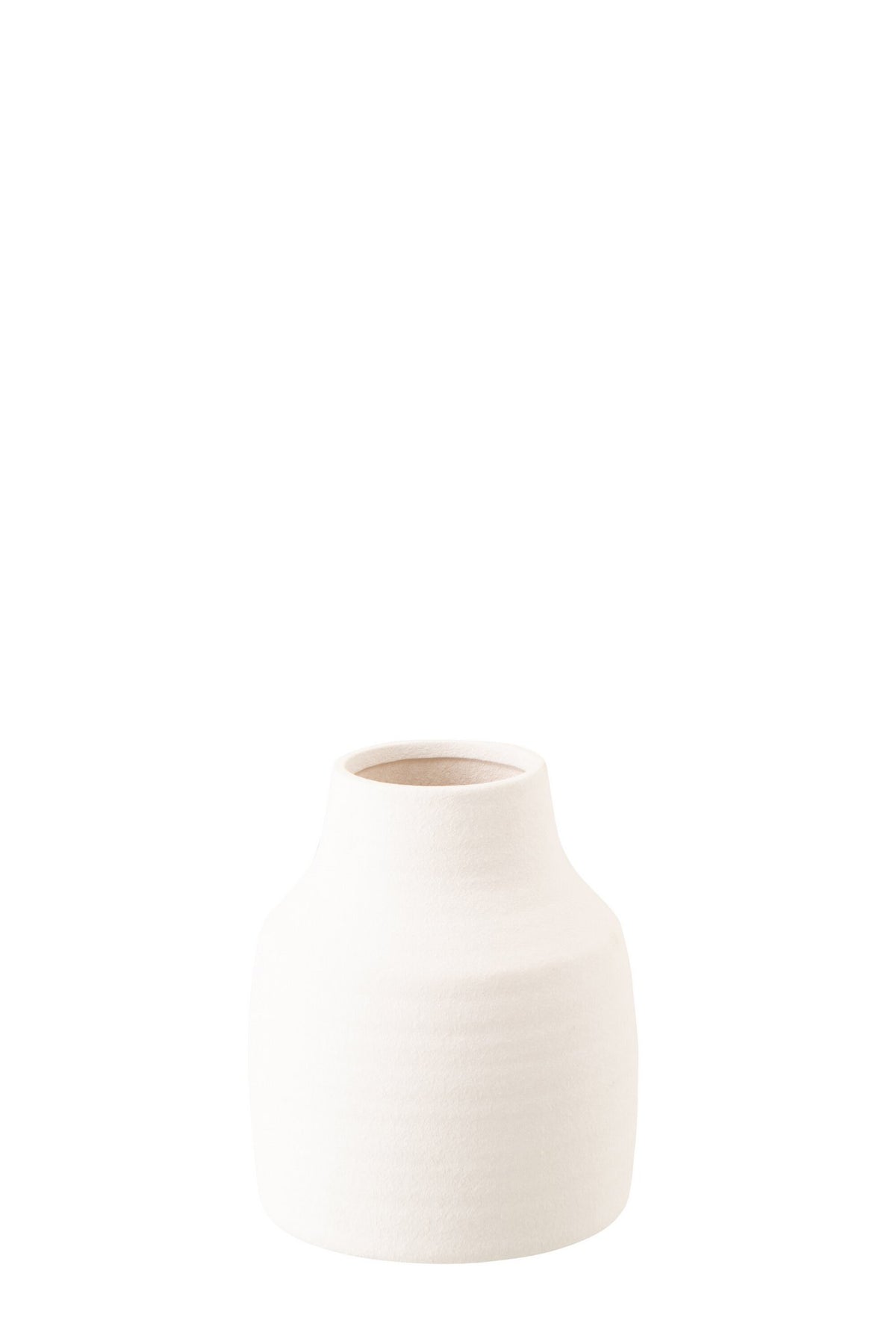 J-Line vaas Ruby - steengoed - wit