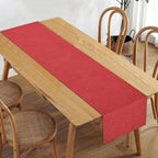 Eettafelloper – mix van polyjute – 12x60 inch, kastanjebruin