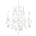 Kroonluchter Ø 50x56 cm Transparant IJzer Hanglamp