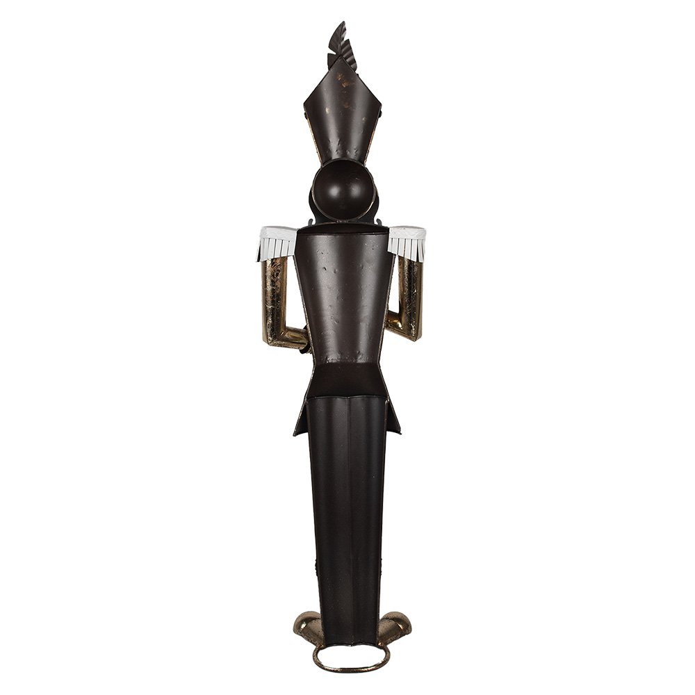 Kerstdecoratie Notenkraker 102 cm Goudkleurig Metaal