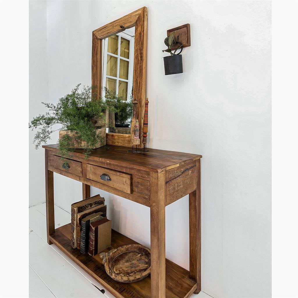 Factory side table/console