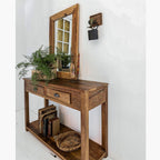 Factory side table/console