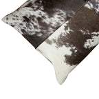 Half kussen koe bruin/wit 30x50cm