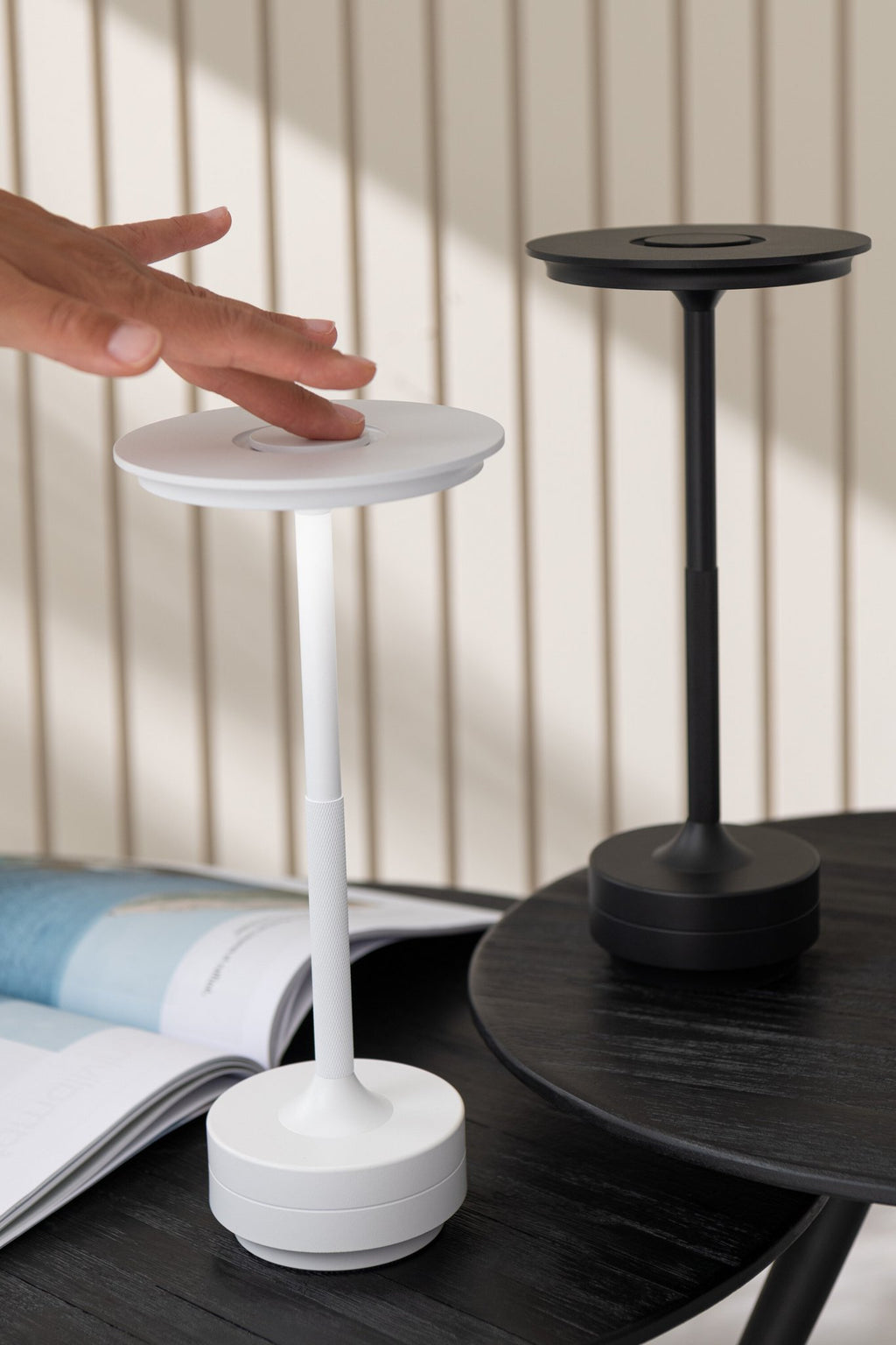 J-Line lamp Touch - kunststof - wit - LED