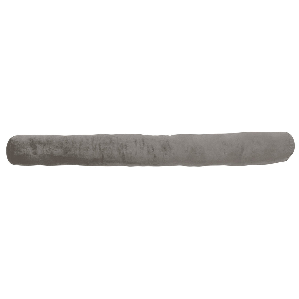 Textino Finn - Tochtstopper 90x10 cm - Fluweel - Drijfhout - Taupe