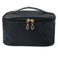 Toilettas Dames 21x15x14 cm Zwart Polyester Make-Up Tasje
