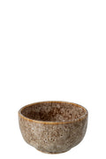 J-Line schaal - porselein - taupe - S
