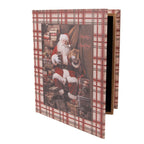 Opbergdoos Set van 3 Boeken 27/ 22 / 18 cm Bruin MDF