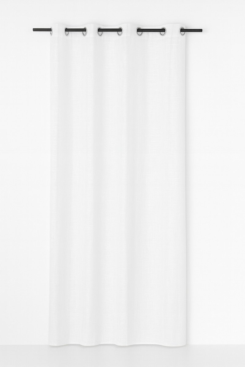 Edera gordijn wit 8 rings 135 x 260 cm