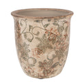 Bloempot Ø 13x13 cm Beige Keramiek