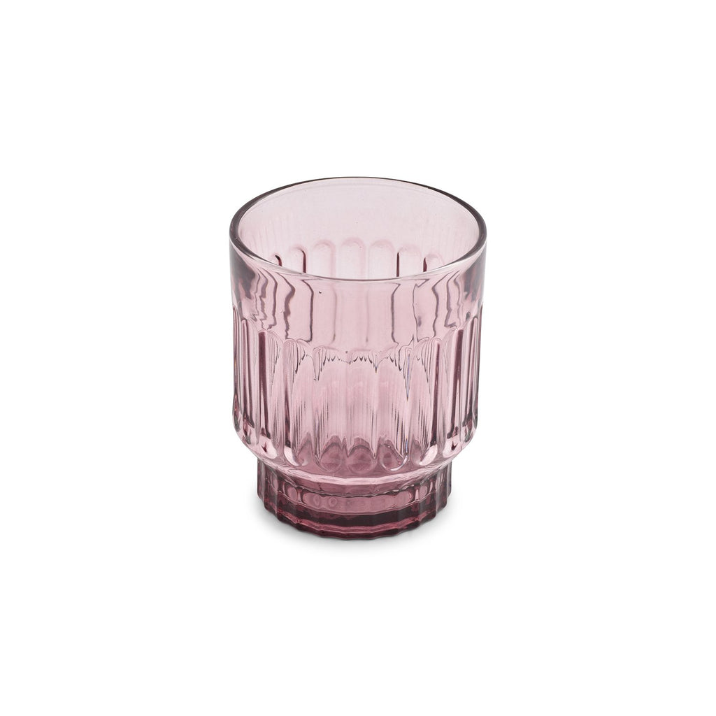 Glas 30cl roze Tone - Set van 4