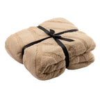 Dutch Decor Leslie - Plaid 150x200 cm - Gerecycled - Irish Cream - Beige