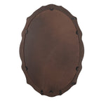 Mirror 52x3x75 cm Beige Bruin Hout Wall Mirror