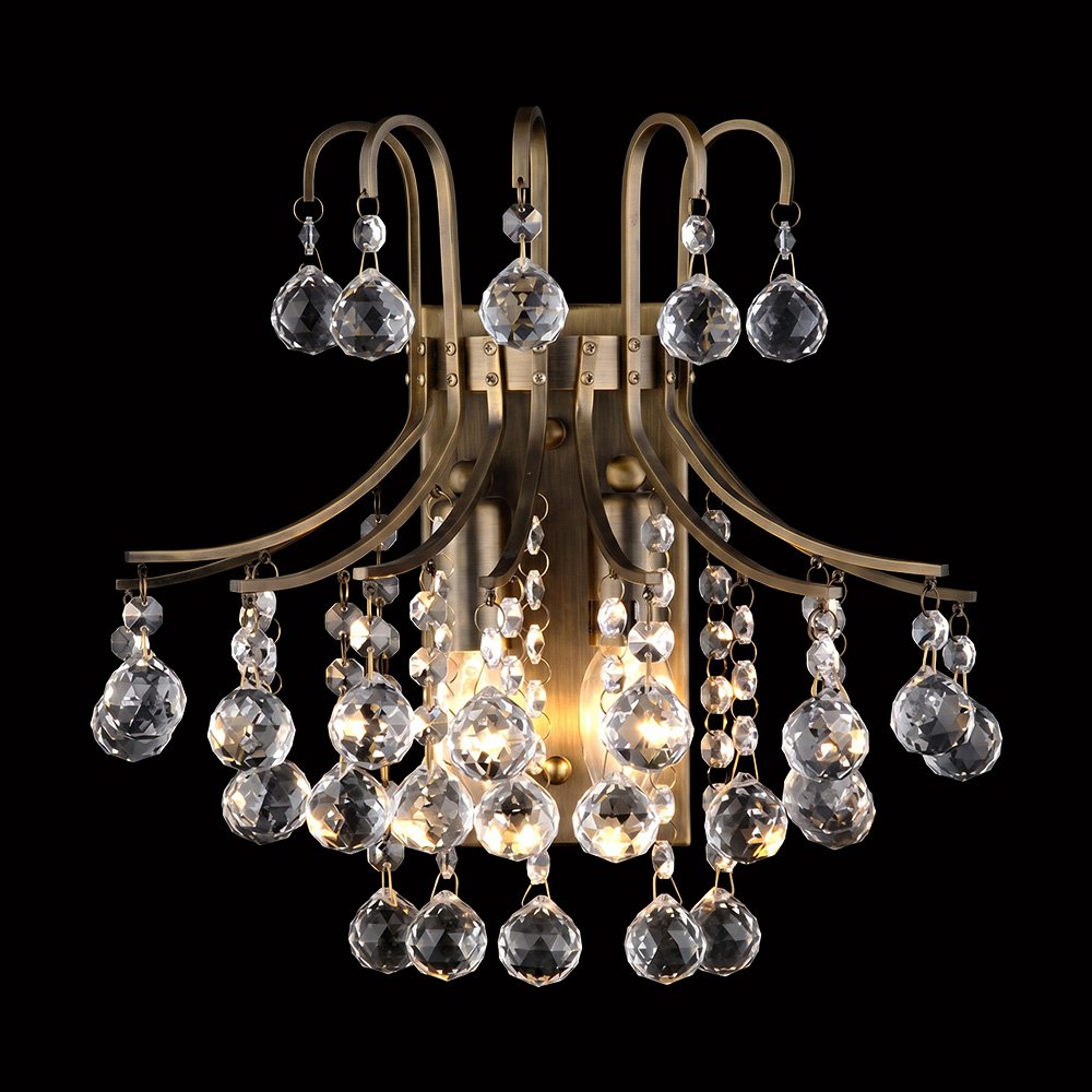 Wandlamp 36x20x30 cm Goudkleurig IJzer Muurlamp