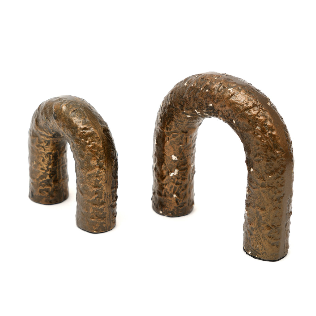 Modern aluminium boogsculptuur – decor met poedercoating