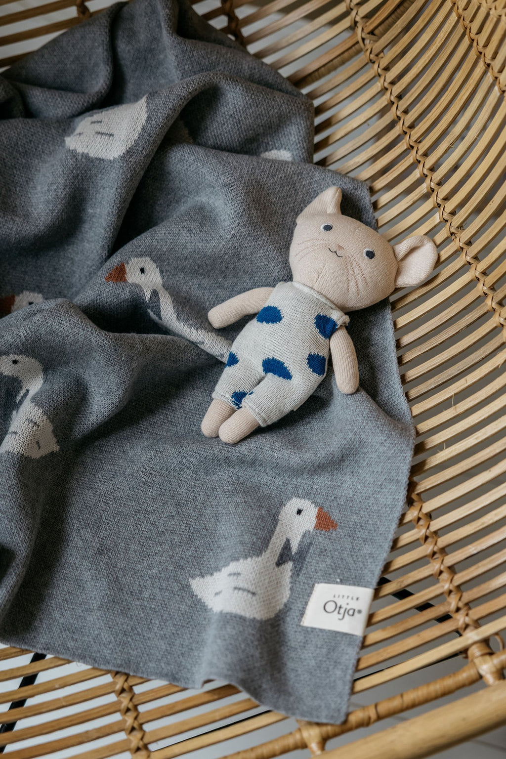 Gebreide speelgoed, babycadeau, muis ipsum