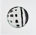 Wavy Boll Tade 12X5 Zwart & Wit Bold (GS-14-WA)