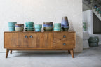 Neem Vijf pot reactief blauw
