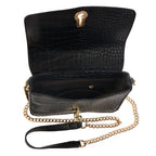 Handtas Dames Zwart, Kunststof 22x5x12 cm
