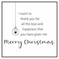 Cadeau kaartjes – Merry Christmas - 7cm x7cm – 20 st