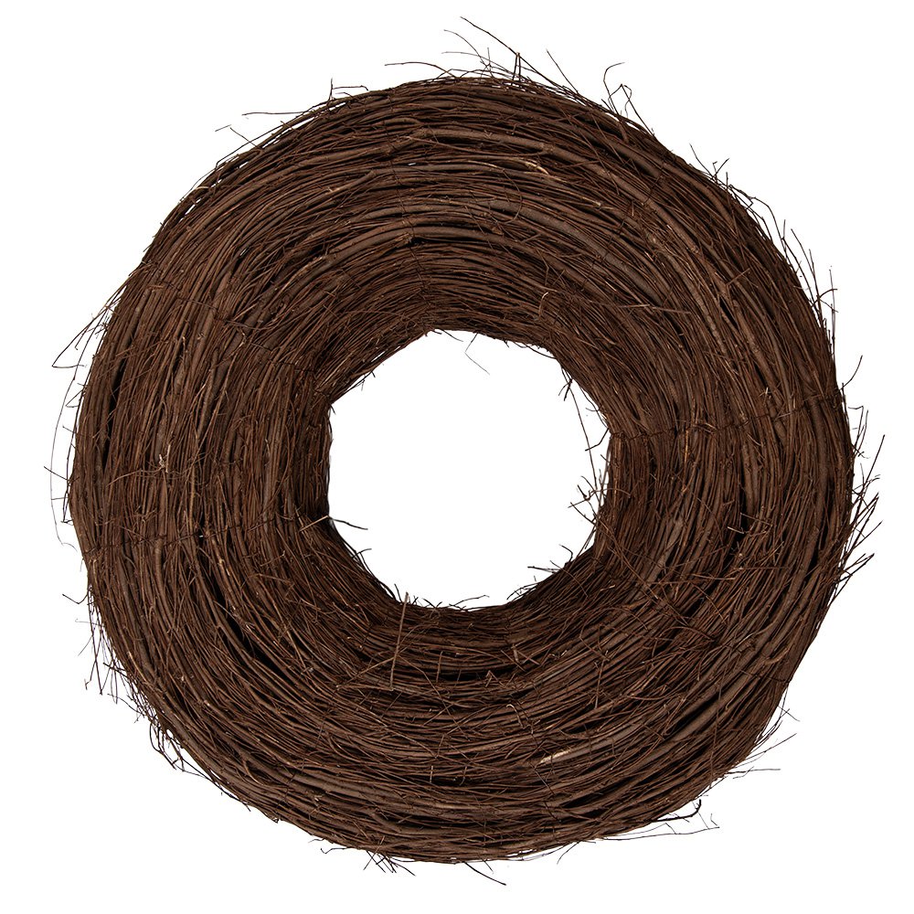 Krans Ø 60x18 cm Bruin Rotan