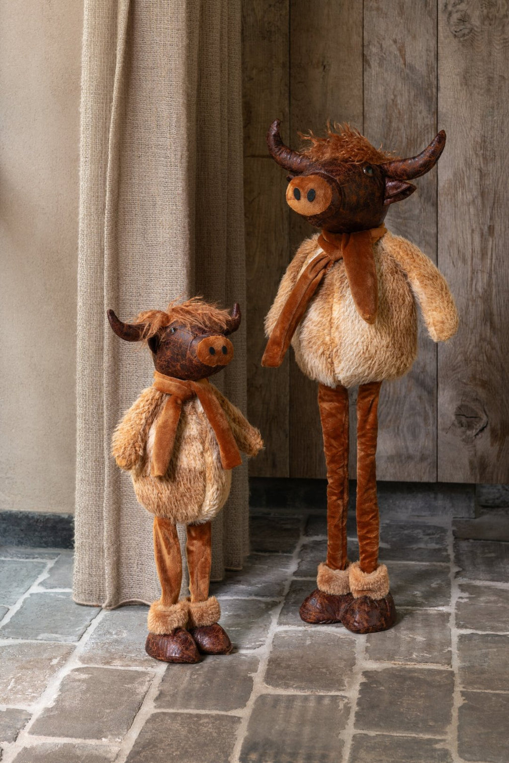 J-Line stier vacht - polyester - bruin - small