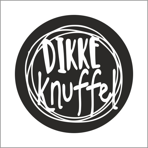 Dikke knuffel - Wensetiket