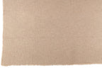 J-Line Plaid Gerafelde Randen Katoen/Polyester Beige