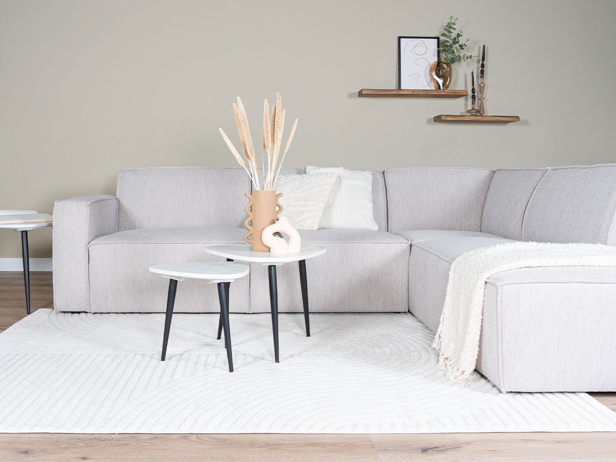 Vloerkleed Ella Cream 140 x 200 cm