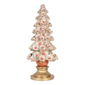 Kerstdecoratie Beeld Kerstboom Ø 29x69 cm Wit Kunststof