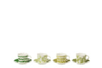 J-Line tas + schotel Doos - keramiek - groen - S