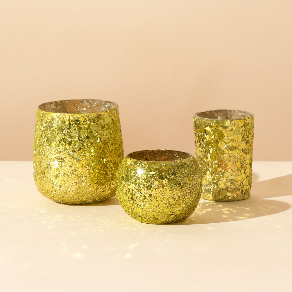 Groene Shimmer Luxe Votief