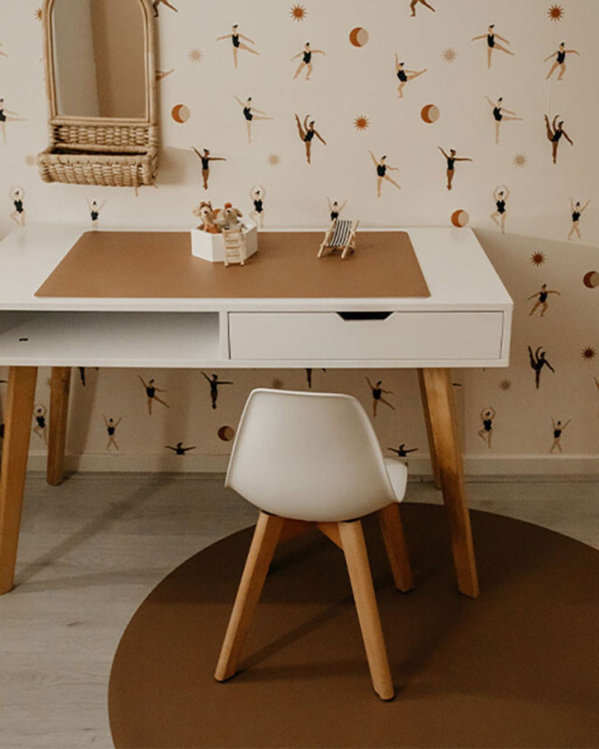 Cappuccino Brown - Deskmat
