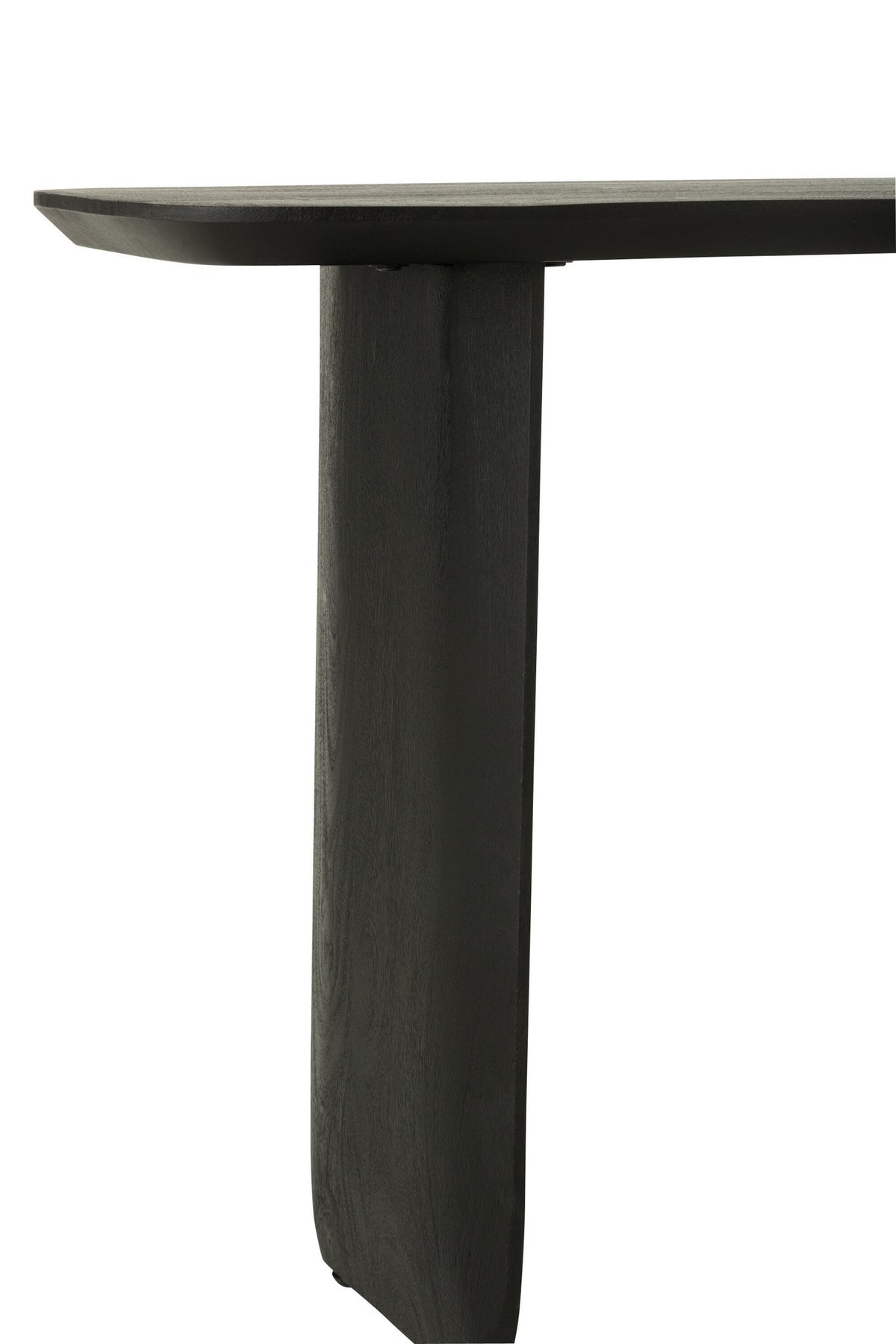 J-Line console - acaciahout - zwart