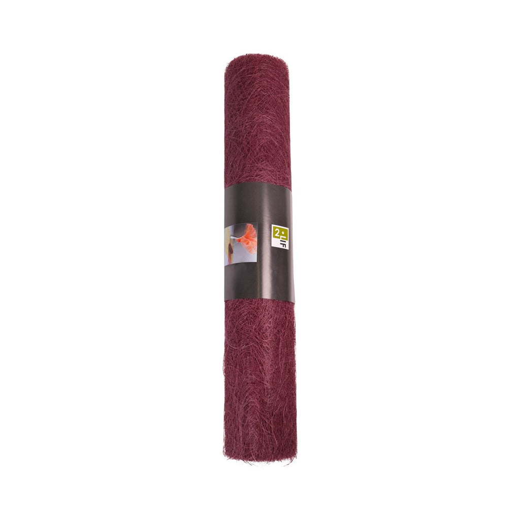 Decoweb Tafelband bordo 60cmx25mtr