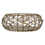 Opbergmand Ø 39x15 cm Bruin Rotan Mand