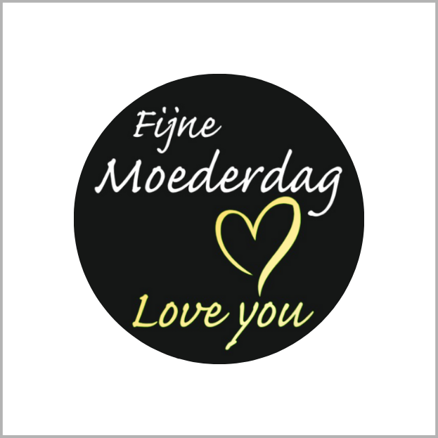 Etiketten – Fijne Moederdag – 250 stuks