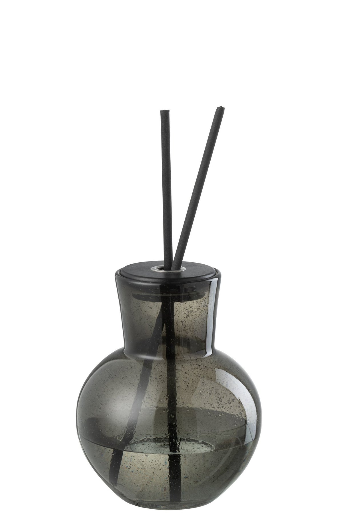 J-Line geurolie + stokjes Deksel Olive & Frank Incense - glas - groen