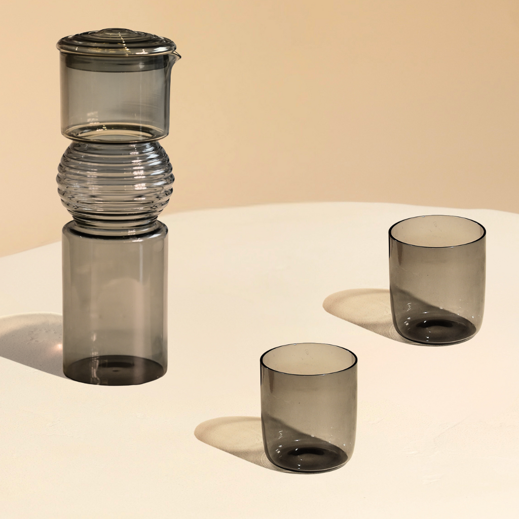 Spoel glazen karaf