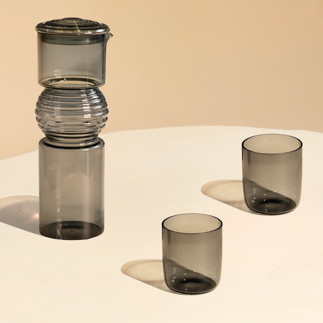 Spoel glazen karaf